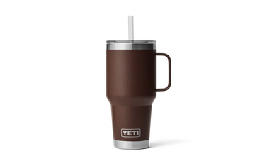 YETI Rambler 35oz Straw Mug Wetlands Brown