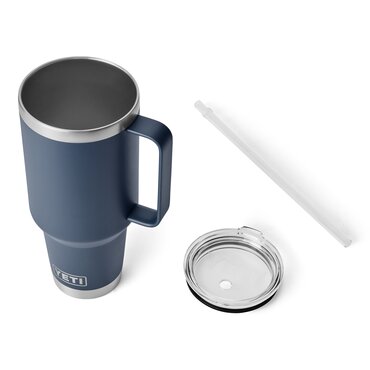 YETI Rambler 42oz Straw Mug Navy - image 4