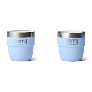 YETI Rambler 4oz Espresso Cup 2PK Big Sky Blue