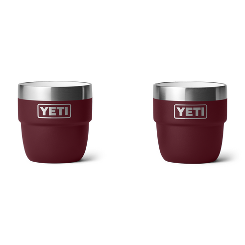 YETI Rambler 4oz Espresso Cup 2PK Wild Vine Red