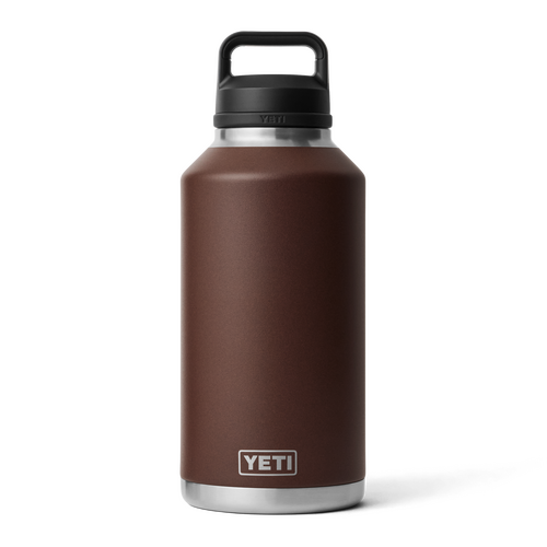 YETI Rambler 64oz Bottle Chug Wetlands Brown