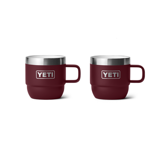 YETI Rambler 6oz Espresso Mug 2PK Wild Vine Red