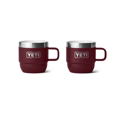 YETI Rambler 6oz Espresso Mug 2PK Wild Vine Red