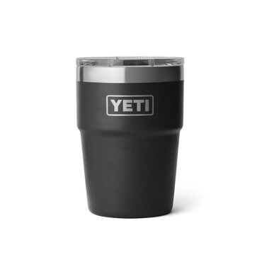 YETI Rambler NEW 16oz Stackable Cup Black - image 1