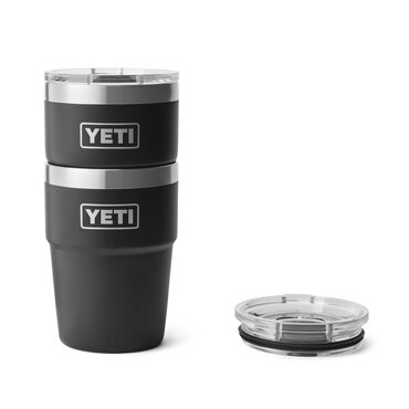 YETI Rambler NEW 16oz Stackable Cup Black - image 3