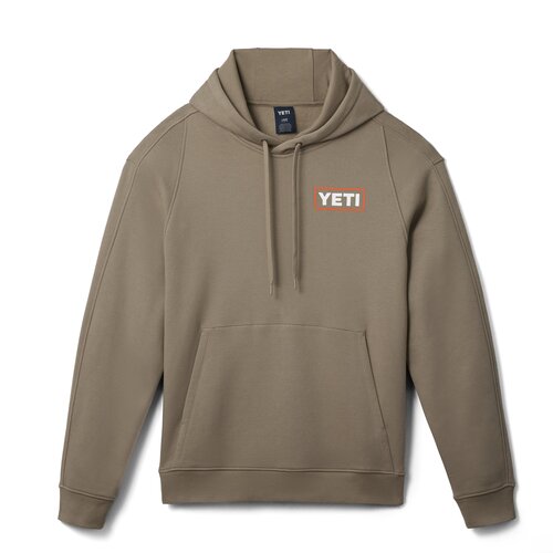 YETI Wetlands Taupe Hoodie Small - image 1