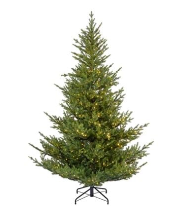 Zermatt Spruce Pre-Lit Artificial Tree (7ft 210cm) - image 1